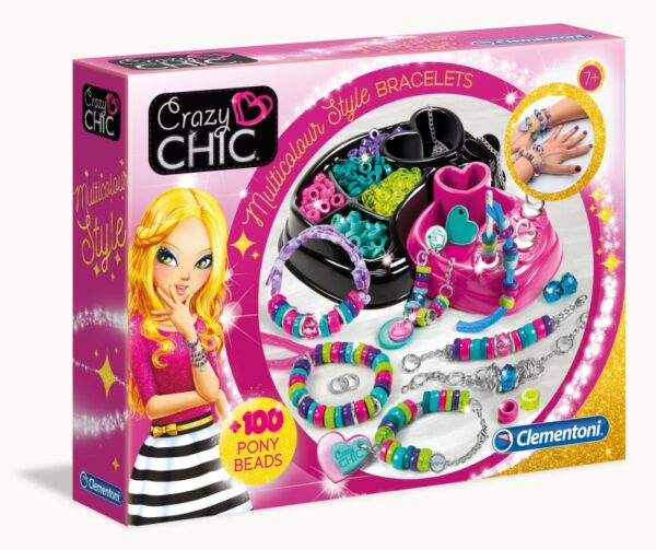 CRAZY CHIC ZESTAW DO ROBIENIA BIŻUTERII CLEMENTONI #G2 - obrazek 2