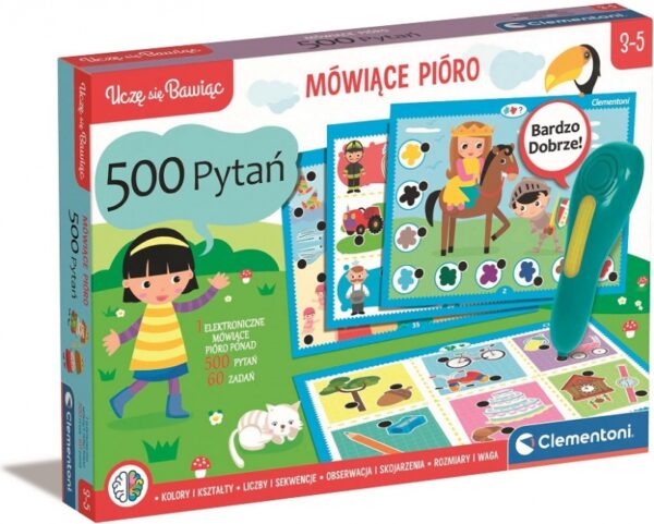 Mówiące pióro 500 pytań Clementoni #G2