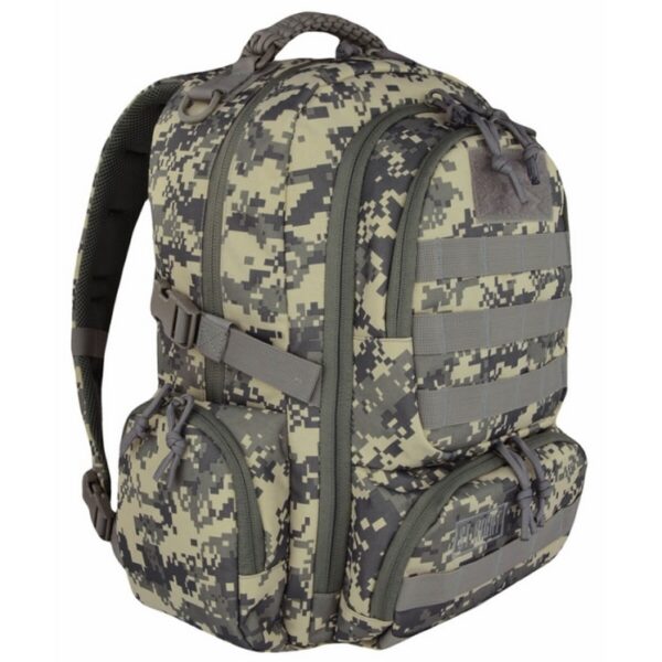 Plecak Szkolny 4-Komorowy Military Grey Digital Camo #G2 - obrazek 2