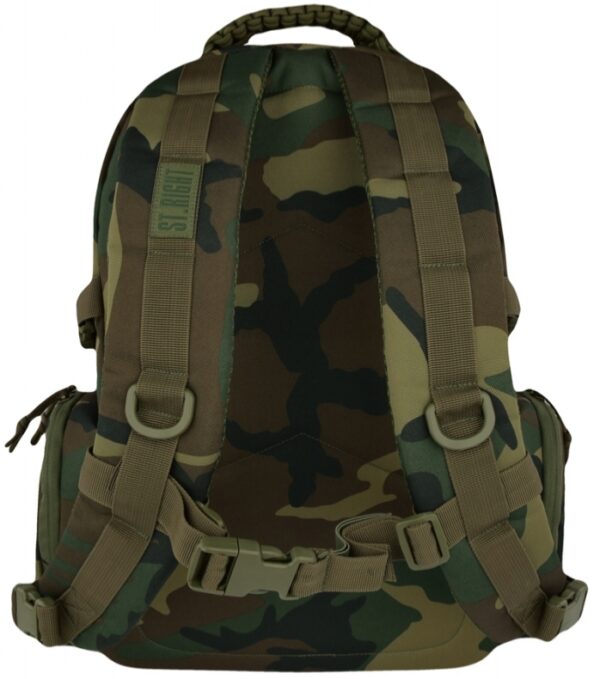Plecak Szkolny 4-Komorowy Military Woodland Moro Camo#G2 - obrazek 3