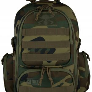 Plecak Szkolny 4-Komorowy Military Woodland Moro Camo#G2