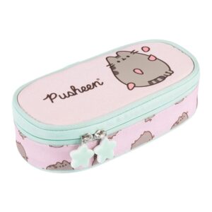 Piórnik saszetka owalna Pusheen Pink róż St.Majewski #G2