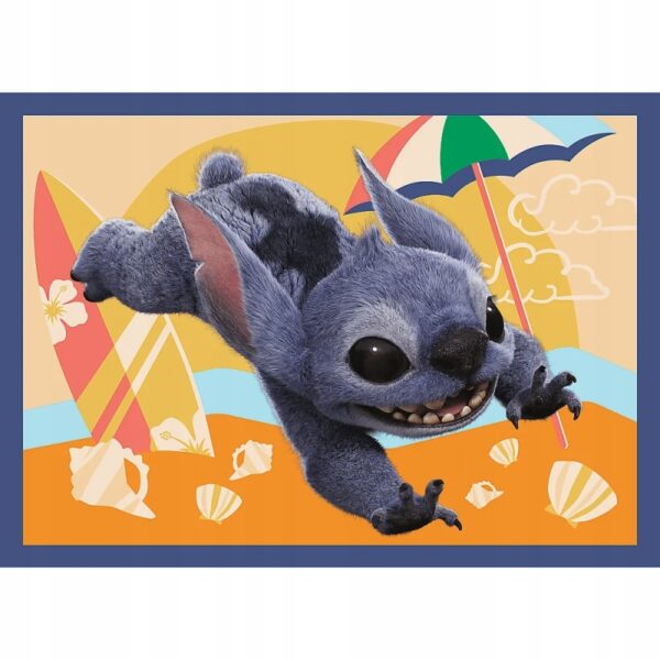 Puzzle 4w1 Lilo & Stitch Wakacje na Hawajach#G2 - obrazek 2