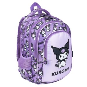 Plecak szkolny 4-komorowy Kuromi Violet St.Majewski#G2