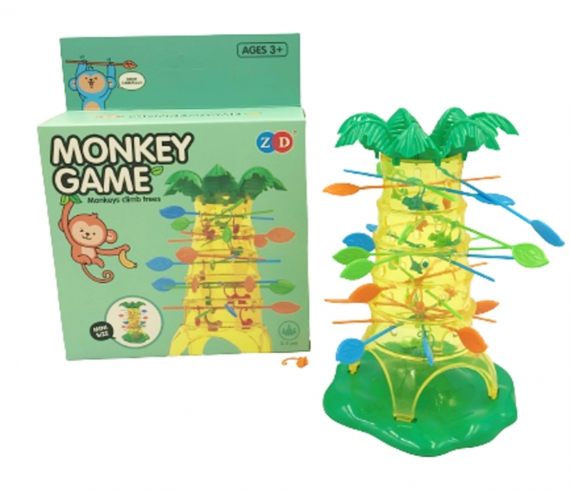 Gra Zręcznościowa Mini Spadające Małpki 14 cm #G2 - obrazek 2