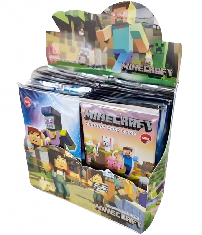 Zestaw Karty Minecraft Kolekcjonerskie 288 szt. Box XXL #G2 - obrazek 2