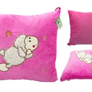 Poduszka Maskotka Przytulanka Pluszowa z Owieczką Różowa#G2