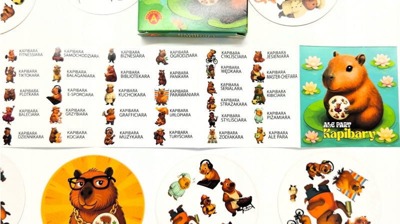 Gra Karciana Ale Pary Kapibary Kapibara#G2 - obrazek 2