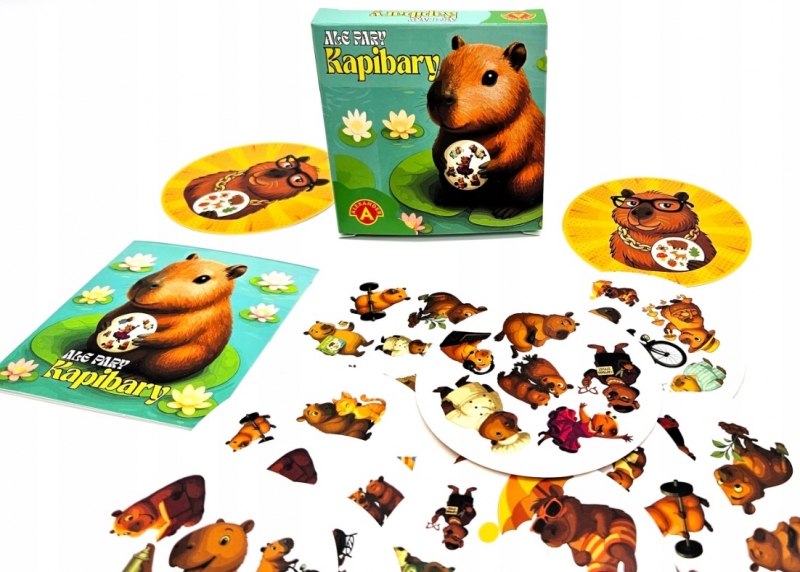 Gra Karciana Ale Pary Kapibary Kapibara#G2 - obrazek 3