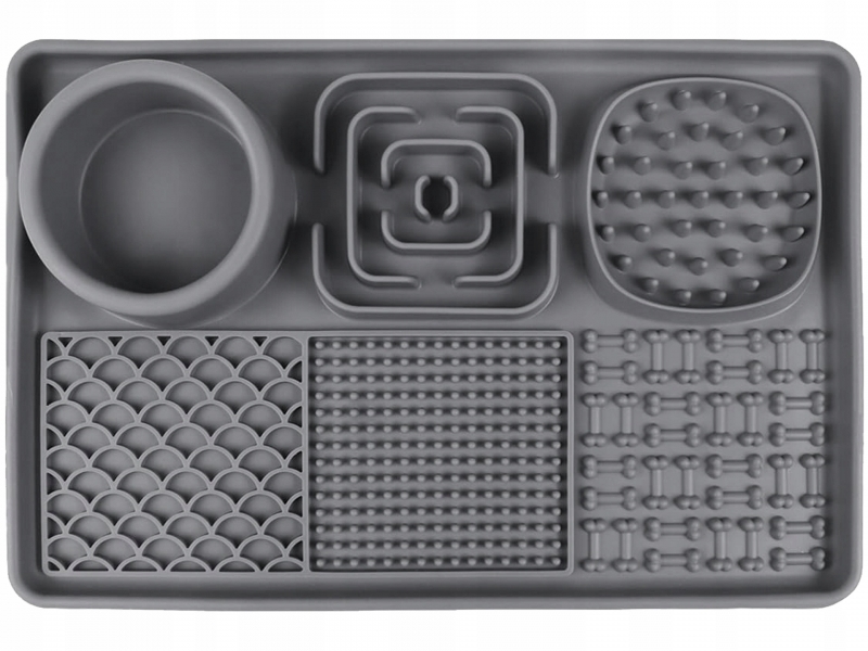 DUŻA Silikonowa Mata SPOWALNIAJĄCA JEDZENIE Dla PSA KOTA #G2 - obrazek 2