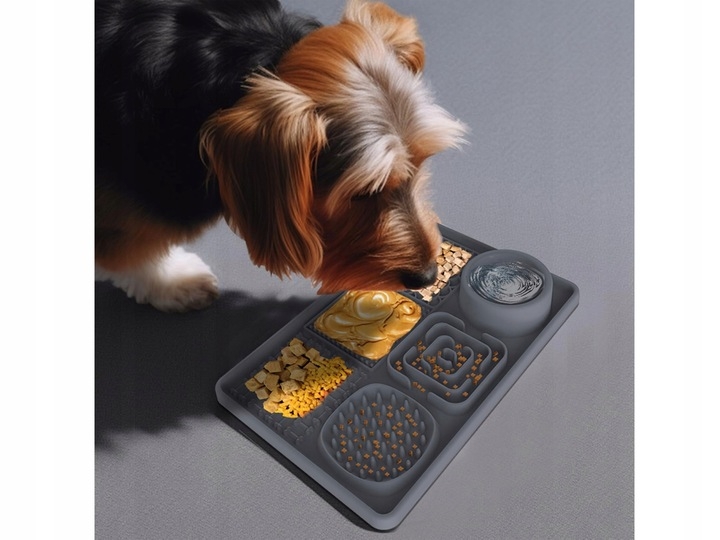DUŻA Silikonowa Mata SPOWALNIAJĄCA JEDZENIE Dla PSA KOTA #G2 - obrazek 3