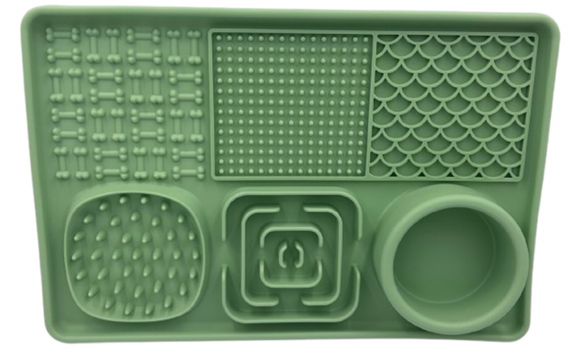 DUŻA Silikonowa Mata SPOWALNIAJĄCA JEDZENIE Dla PSA KOTA #G2