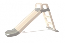 Zjeżdżalnia ogrodowa 140 cm beżowo-szara #G2 - obrazek 4