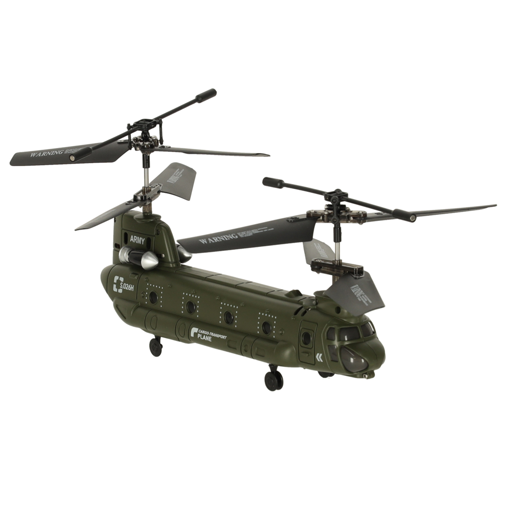 Helikopter zdalnie sterowany wojskowy Syma S026H-1 2,4GHz WI-FI - obrazek 3