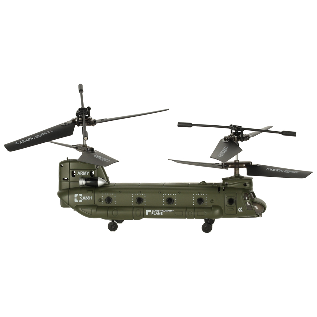 Helikopter zdalnie sterowany wojskowy Syma S026H-1 2,4GHz WI-FI - obrazek 4