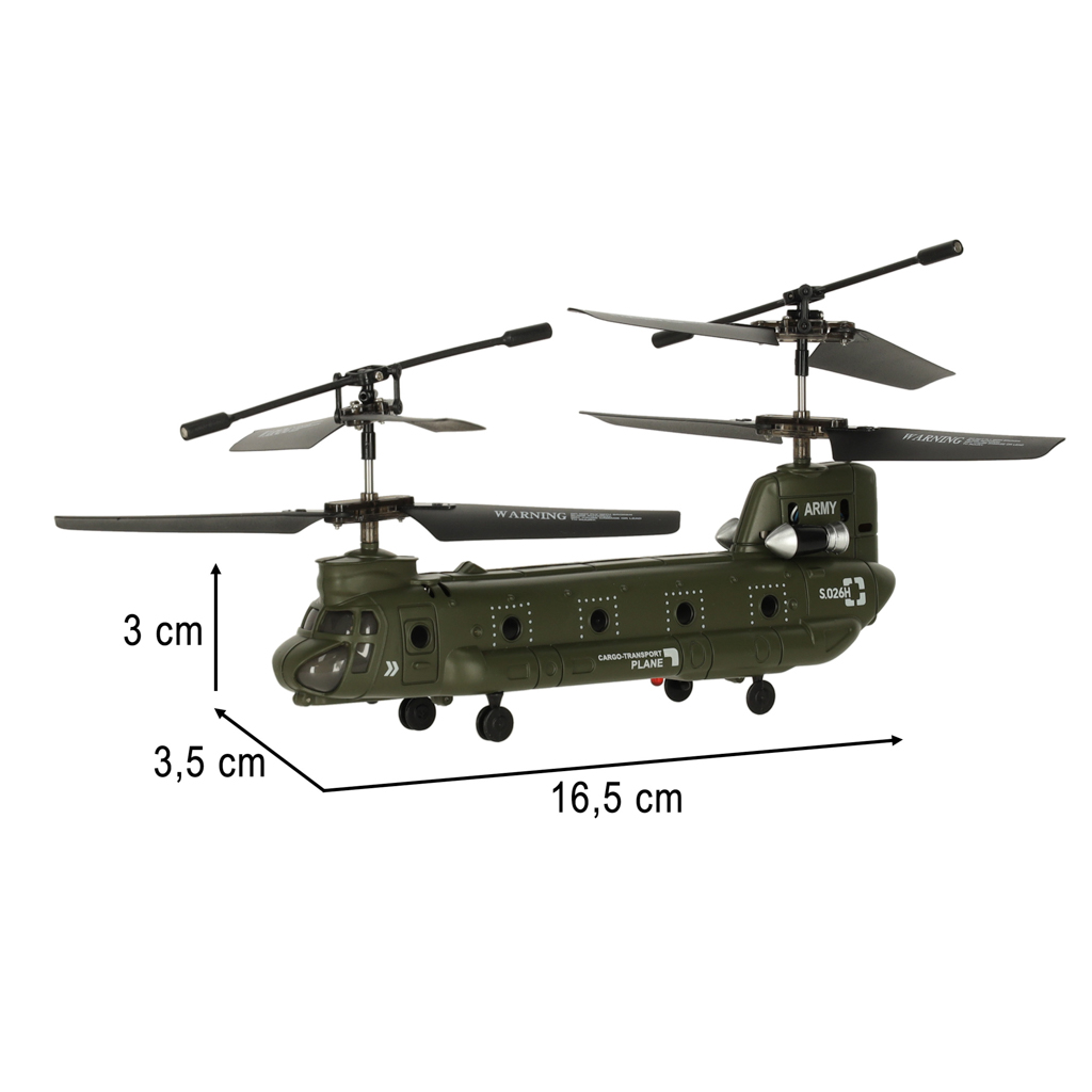 Helikopter zdalnie sterowany wojskowy Syma S026H-1 2,4GHz WI-FI - obrazek 13