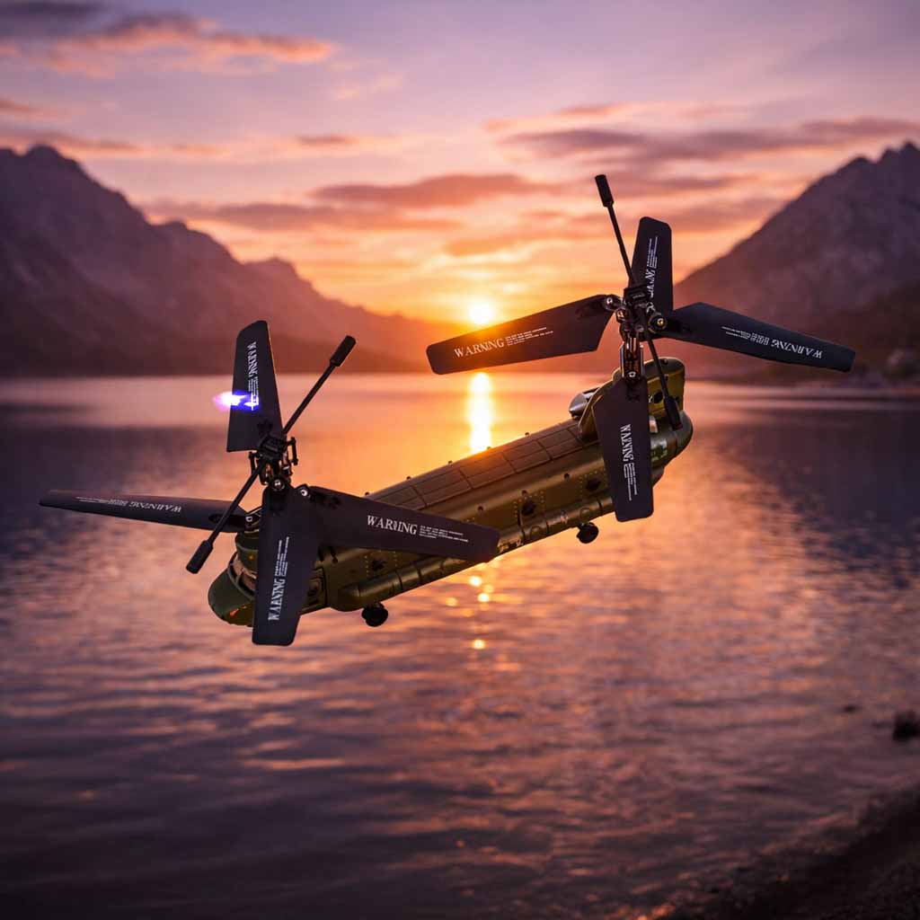 Helikopter zdalnie sterowany wojskowy Syma S026H-1 2,4GHz WI-FI - obrazek 14