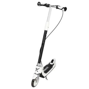 Hulajnoga dla dzieci TRIKE FIX dwukołowa LED składana podwójne hamulce czarna
