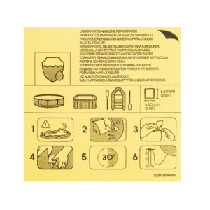 Łatki naprawcze do basenu 10 szt. BESTWAY 62091