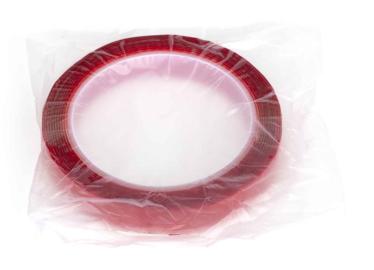 Taśma dwustronna samoprzylepna akrylowa montażowa transparentna mocna 20mm x 3m - obrazek 2