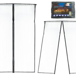 Moskitiera siatka magnetyczna na drzwi 85x210cm CZARNA